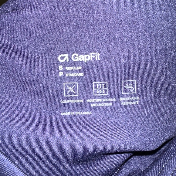 Gap Fit | High Rise Power 7/8 Leggings Navy | Women’s Size Small - Picture 7 of 9